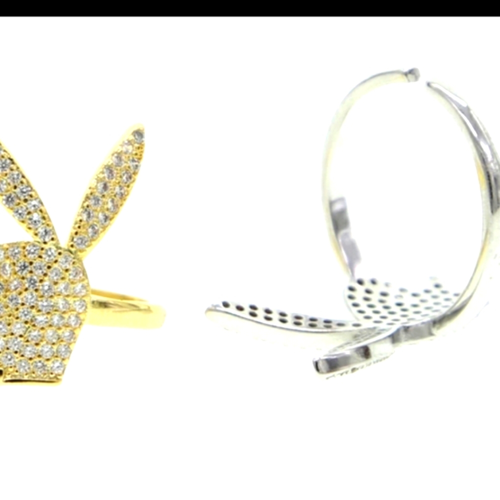 Playboy Bunny adjustable ring - Picture 5 of 5